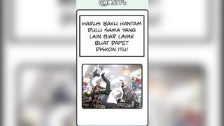 Gelood demi makanan diskon? Anime #shorts