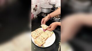 ????garlic sandwich ???? duggu's fav ???? #trending #food #viral #karimnagar #trending #anjithkavya #funny