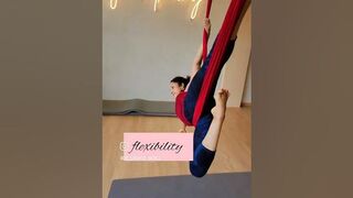 aerial yoga#fitness #yoga #flexibility#fitness #corestrength #corechallenge