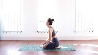 Yoga stretching and Workout