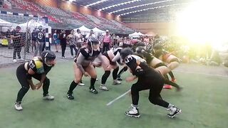 LINGERIE LEAGUE FOOTBALL EN LA FERIA DEL DEPORTE, EXHIBICIÓN.