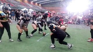 LINGERIE LEAGUE FOOTBALL EN LA FERIA DEL DEPORTE, EXHIBICIÓN.