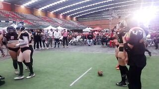 LINGERIE LEAGUE FOOTBALL EN LA FERIA DEL DEPORTE, EXHIBICIÓN.