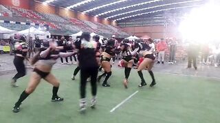 LINGERIE LEAGUE FOOTBALL EN LA FERIA DEL DEPORTE, EXHIBICIÓN.