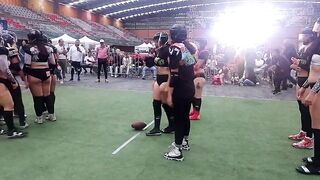 LINGERIE LEAGUE FOOTBALL EN LA FERIA DEL DEPORTE, EXHIBICIÓN.