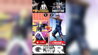 Free Fire Vs Pubg ???? Pubg Vs Free Fire ???? Tik Tok Shariya ???? #tiktok #trending #shorts #short #viral