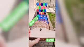 Bottle Rolling Down Stairs ASMR ???? TikTok Compilation #asmr #shorts#satisfying#bottleasmr#experiment