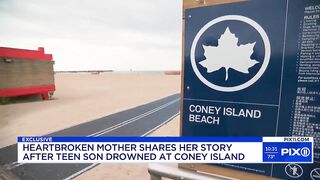 Mom of teen who drowned at Coney Island Beach speaks out: 'We saw him and we couldn't help'