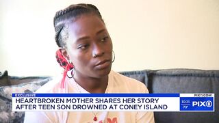 Mom of teen who drowned at Coney Island Beach speaks out: 'We saw him and we couldn't help'