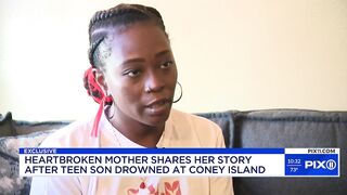 Mom of teen who drowned at Coney Island Beach speaks out: 'We saw him and we couldn't help'