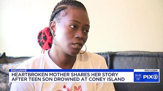 Mom of teen who drowned at Coney Island Beach speaks out: 'We saw him and we couldn't help'