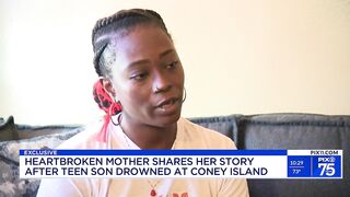 Mom of teen who drowned at Coney Island Beach speaks out: 'We saw him and we couldn't help'