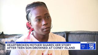 Mom of teen who drowned at Coney Island Beach speaks out: 'We saw him and we couldn't help'