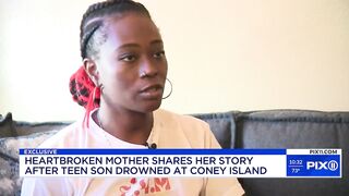 Mom of teen who drowned at Coney Island Beach speaks out: 'We saw him and we couldn't help'