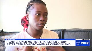 Mom of teen who drowned at Coney Island Beach speaks out: 'We saw him and we couldn't help'