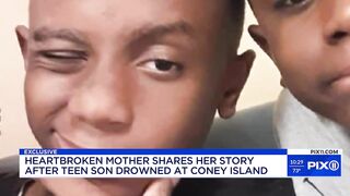 Mom of teen who drowned at Coney Island Beach speaks out: 'We saw him and we couldn't help'