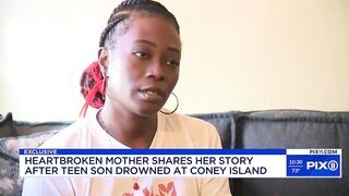 Mom of teen who drowned at Coney Island Beach speaks out: 'We saw him and we couldn't help'