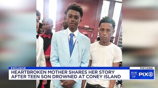 Mom of teen who drowned at Coney Island Beach speaks out: 'We saw him and we couldn't help'