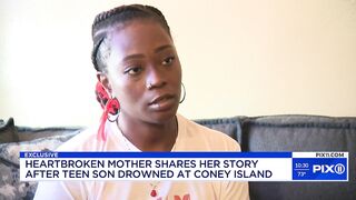 Mom of teen who drowned at Coney Island Beach speaks out: 'We saw him and we couldn't help'