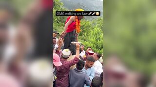 Most dangerous culture in Uttarakhand ???????? #uttarakhand #india #travelwithnavneet #travel #traveller