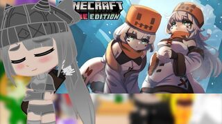 Mob Talker React To Minecraft Anime Snow golem by Merryweather Media (Iris and Ayumi)