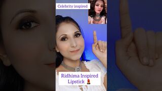 Celebrity inspired Lipstick ????✅✅ Part 14 #viral #ytshort #makeup #lipstick #celebrity