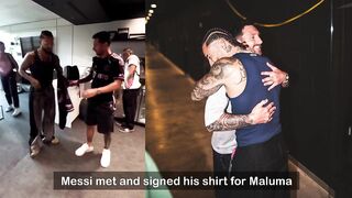 Messi Reunites with celebrity friend Maluma as Inter Miami vs Dallas