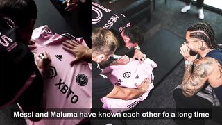 Messi Reunites with celebrity friend Maluma as Inter Miami vs Dallas