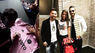 Messi Reunites with celebrity friend Maluma as Inter Miami vs Dallas