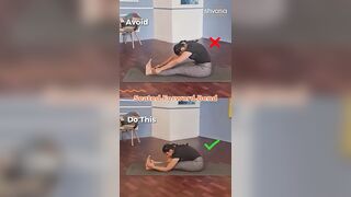 Posture Correction - Seated Forward Bend #paschimottanasana #yoga