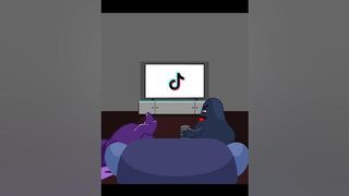 Youtube Or Tiktok? - Which One GRIMACE Choose? | GTK Dinotoons #shorts #trending #viral