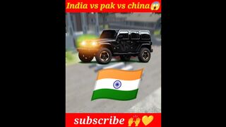 india vs pak vs china car challenge who is win???????? #shorts #viral #trending #shortsvideo