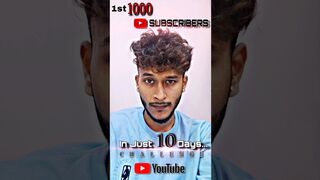 1000 Subscribers In Just 10 Days ???? Challenge | Mini Vlog 4 #viral #shorts #challenge #ImSachin