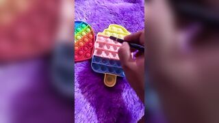 Pop it #asmr satyfing relaxing fidget toy simple dimple TikTok compilation #popit