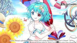 Touhou LostWord - Kogasa Tatara (Beach Umbrella Castaway)