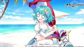 Touhou LostWord - Kogasa Tatara (Beach Umbrella Castaway)