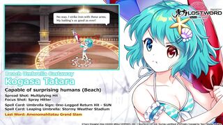 Touhou LostWord - Kogasa Tatara (Beach Umbrella Castaway)