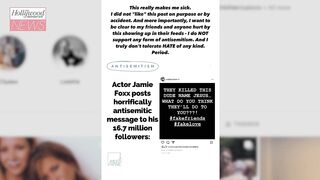 Jamie Foxx Apologizes For Instagram Post That Drew Accusations of Antisemitism | THR News