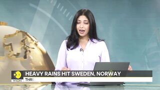 Travel chaos as storm 'Hans' strikes Sweden, Norway | World News | WION