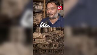 Charitable Organisation In Surat Makes Models Of Ram Mandir In Ayodhya