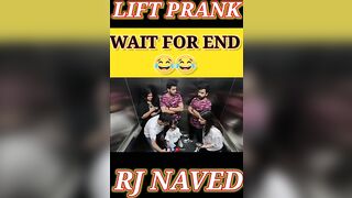 ।CELEBRITY PRANK IN LIFT????????। ।RJ NAVED। #viral #shorts #prank #comedy #trending @rjnavedofficialll