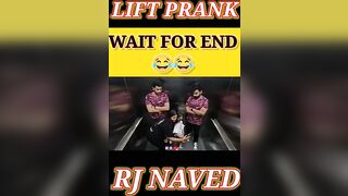 ।CELEBRITY PRANK IN LIFT????????। ।RJ NAVED। #viral #shorts #prank #comedy #trending @rjnavedofficialll