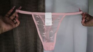 G-string see through lingerie haul from shopee part 33