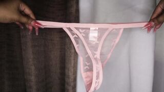 G-string see through lingerie haul from shopee part 33