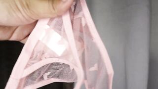 G-string see through lingerie haul from shopee part 33