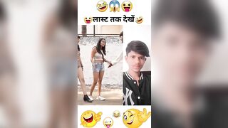 Prank with Twist ???? The Most viral video tiktok | Funny prank on girls #reelitfeelit #shorts #prank