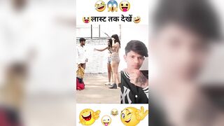 Prank with Twist ???? The Most viral video tiktok | Funny prank on girls #reelitfeelit #shorts #prank