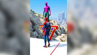 GTA 5 Epic Ragdolls/Spiderman Funny Compilation #782 (GTA5, Euphoria Physics, Funny Moments) #shorts