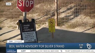 Boil Water Advisory issued for Silver Strand area of Coronado, Imperial Beach