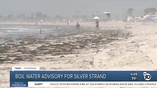 Boil Water Advisory issued for Silver Strand area of Coronado, Imperial Beach